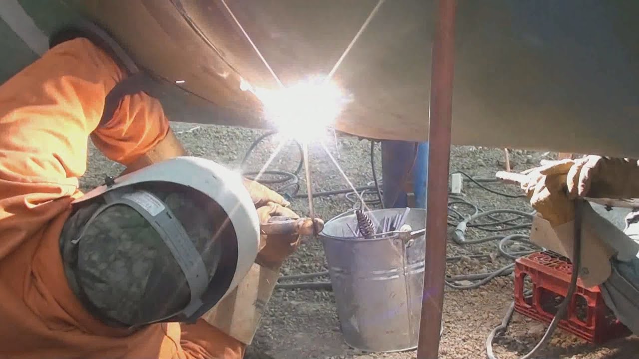 Pipeline Welding  -  More 54 Inch Section Work
