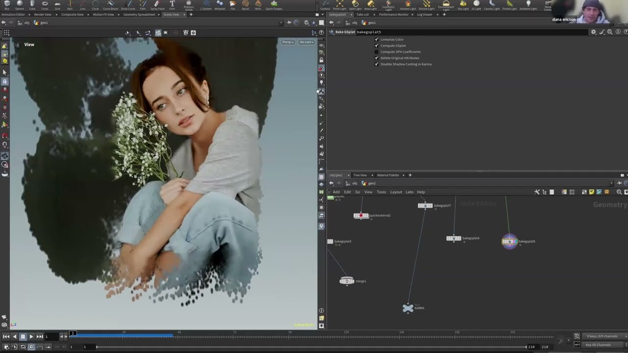 Office Hours w/ Dana Ericson: Gaussian Splats, 2D Rigs, SAM3D Body Pose | Houdini ComfyUI Bridge