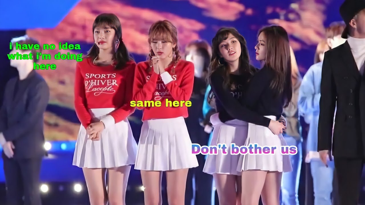 WENRENE PART 2 irene being koala and TOUCHY !!!