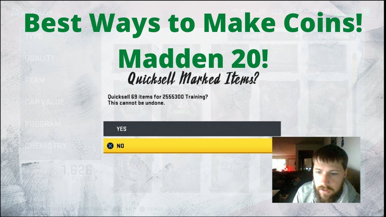 Best Ways to Make Coins! Madden 20!