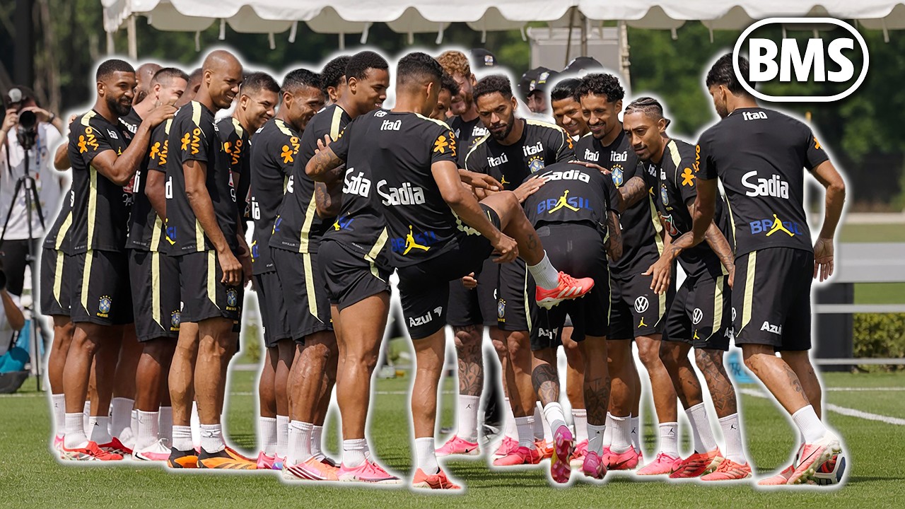 NEYMAR BACK IN FULL BRAZIL TRAINING! 🔥 Brazil v Haiti 🏆 2026 FIFA World Cup