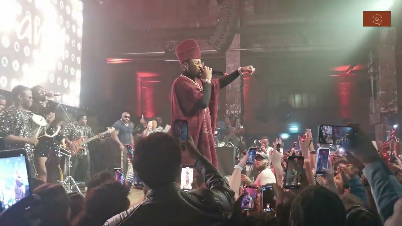 Kizz Daniel’s first entrance on a German stage — iconic. Germany Went Crazy!🔥