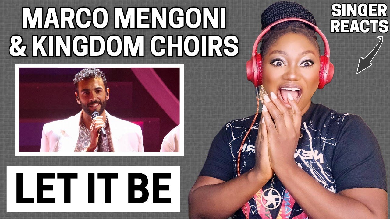 MARCO MENGONI e Kingdom Choir 'Let it be' REACTION!!!😱 | Sanremo 2023