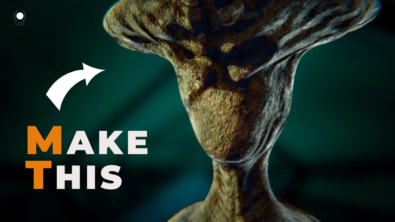 How to Make a Tree-Like Creature 3D Model From Scratch