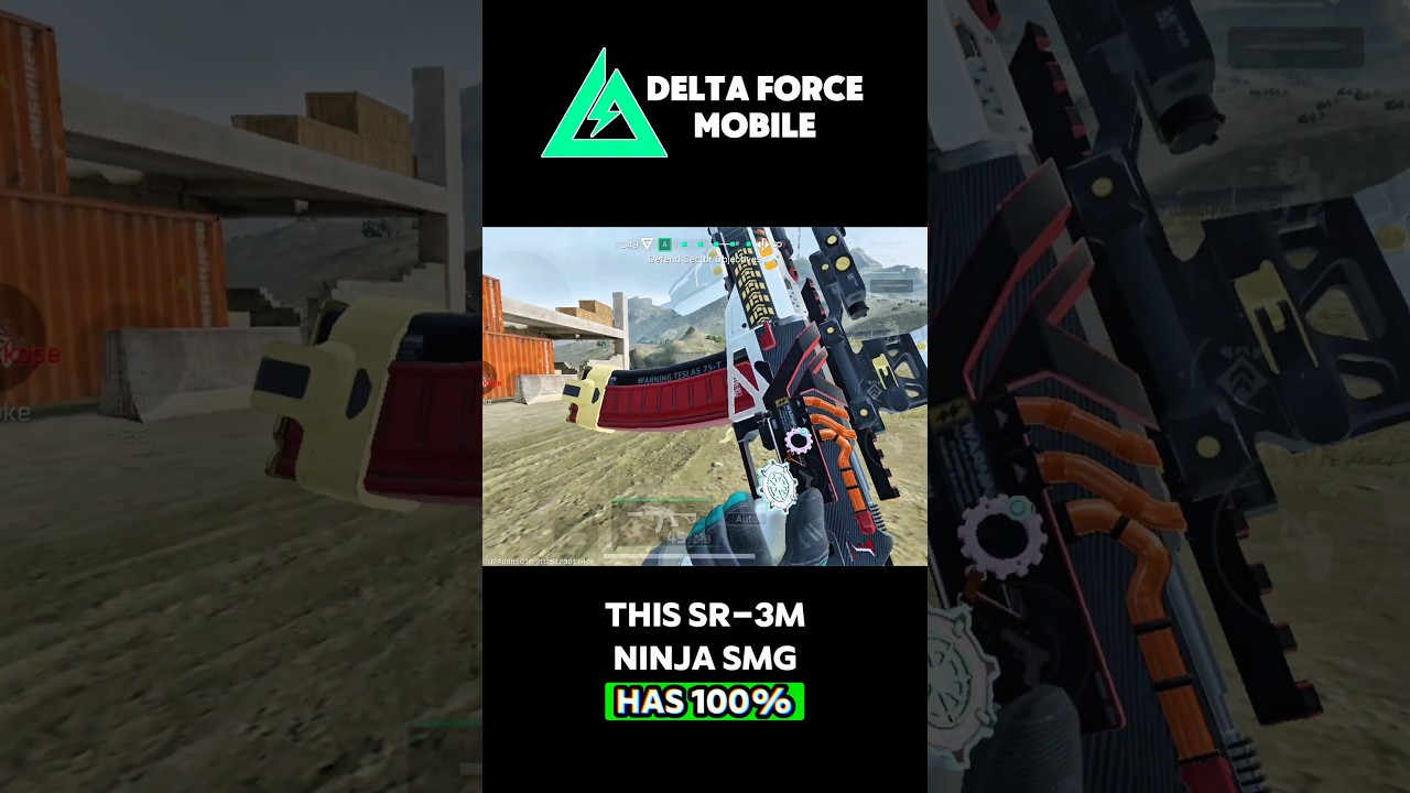 SR-3M 100 ACCURACY BUILD 🔥💀DELTA FORCE MOBILE SEASON 7 