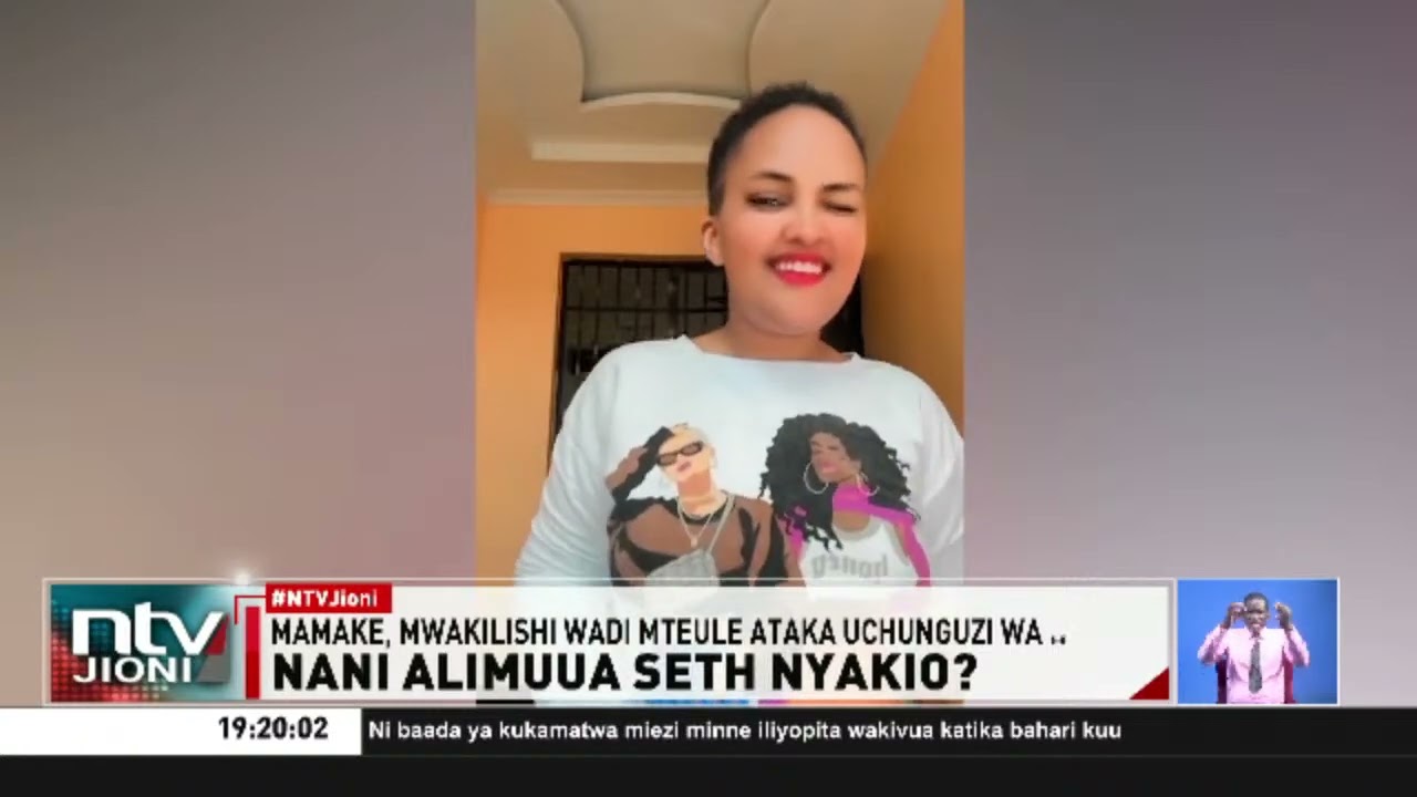 MCA Lucy Njeri ataka DCI kuharakisha kukamatwa kwa washukiwa wa kifo cha mwanawe
