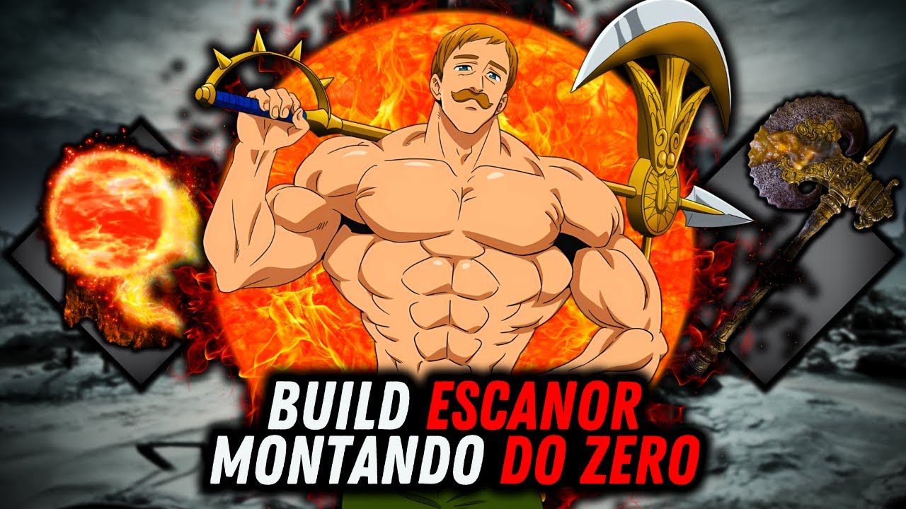 BUILD DO ESCANOR NO ELDEN RING MONTANDO DO ZERO (Nanatsu no Taizai)!
