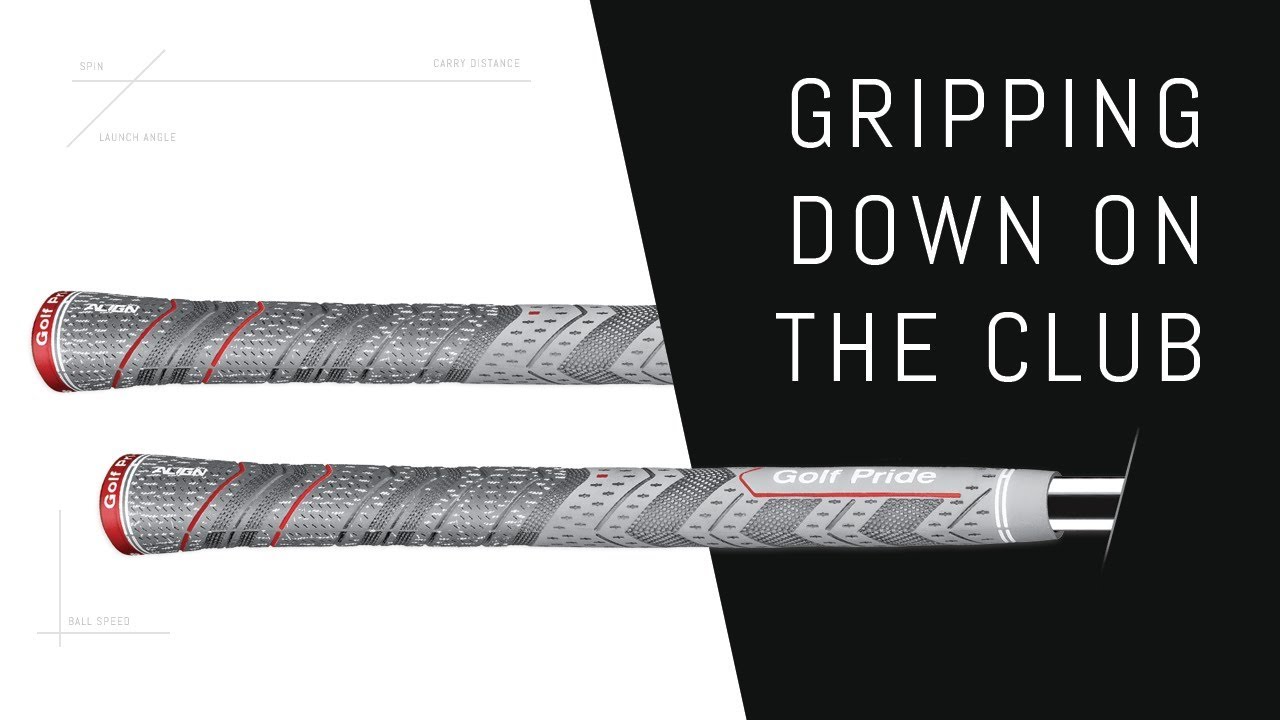 Effect of Gripping Down on the Club