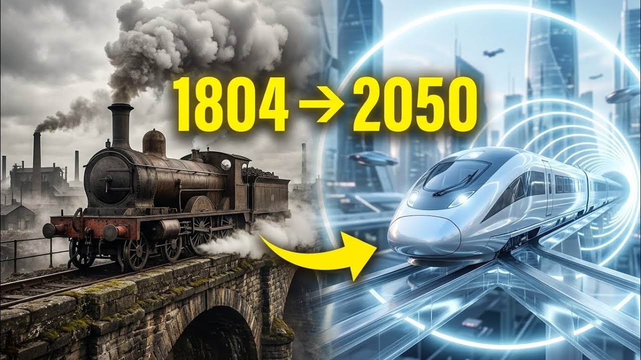 UK Train Evolution 1804&ndash;2050 | From First Steam Engine to Future Rail