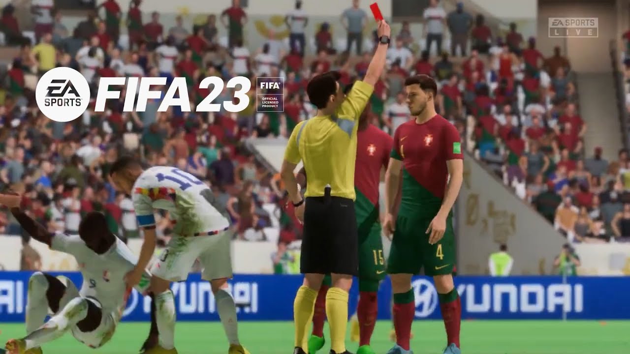 GETTING AS MANY RED CARDS AS POSSIBLE IN A FIFA 23 MATCH | FIFA World Cup 2022 Final Edition | HD