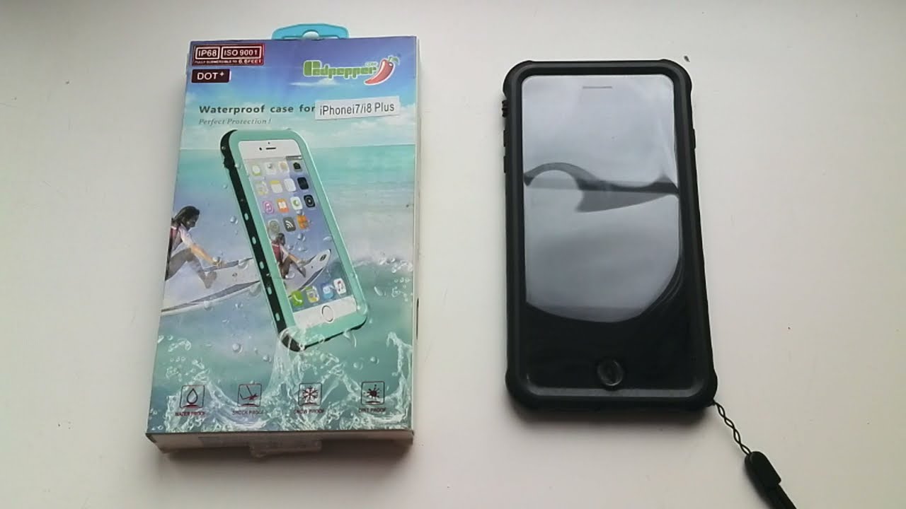 Обзор: ударопрочный водонепроницаемый чехол RedPepper для iPhone 8 Plus
