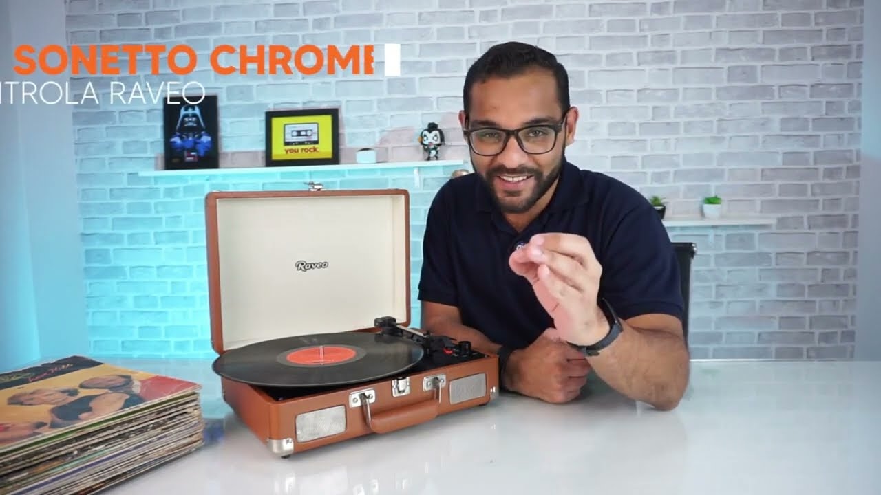 Vitrola Raveo Sonetto : Review Completo com Testes de Som e Bluetooth