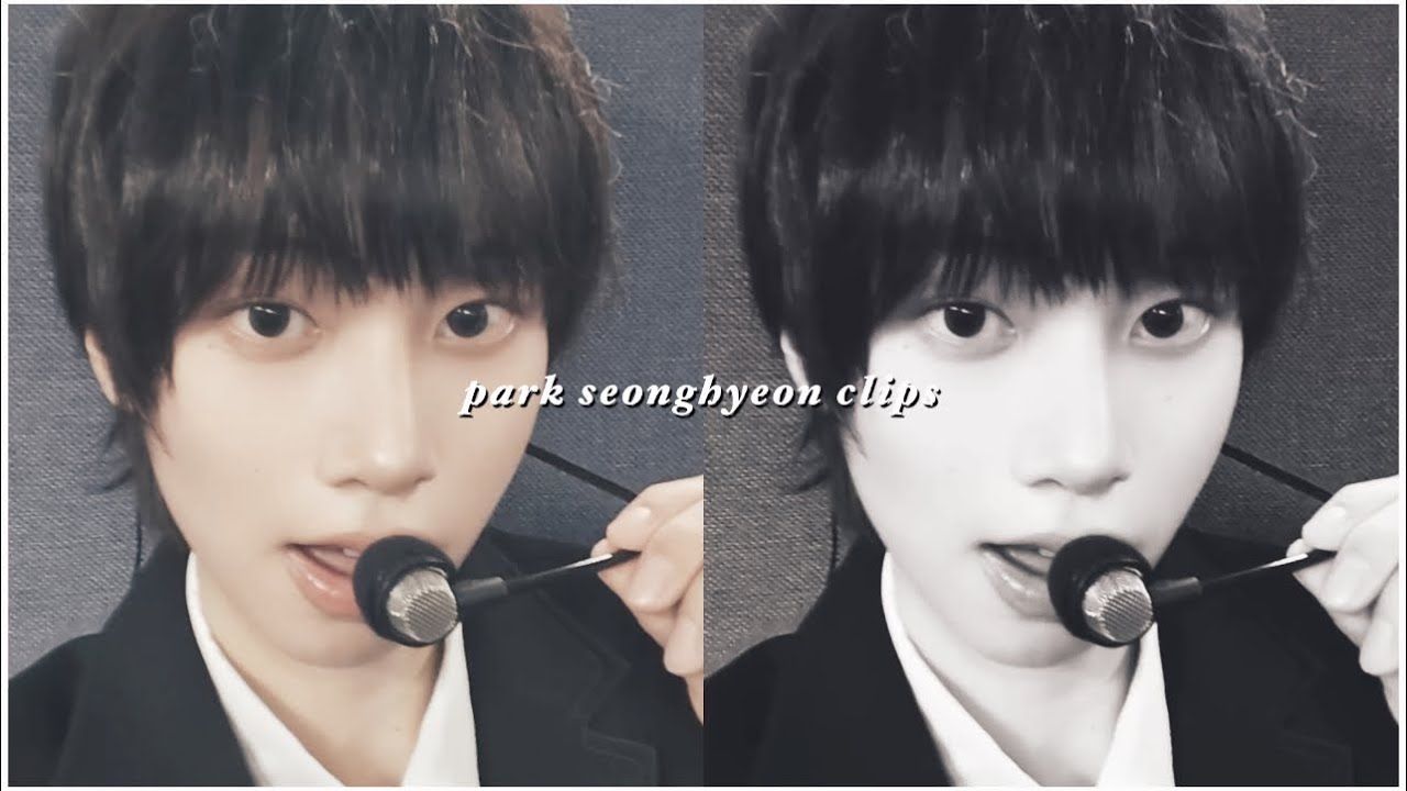 park seonghyeon of idid editing clips / scene pack 