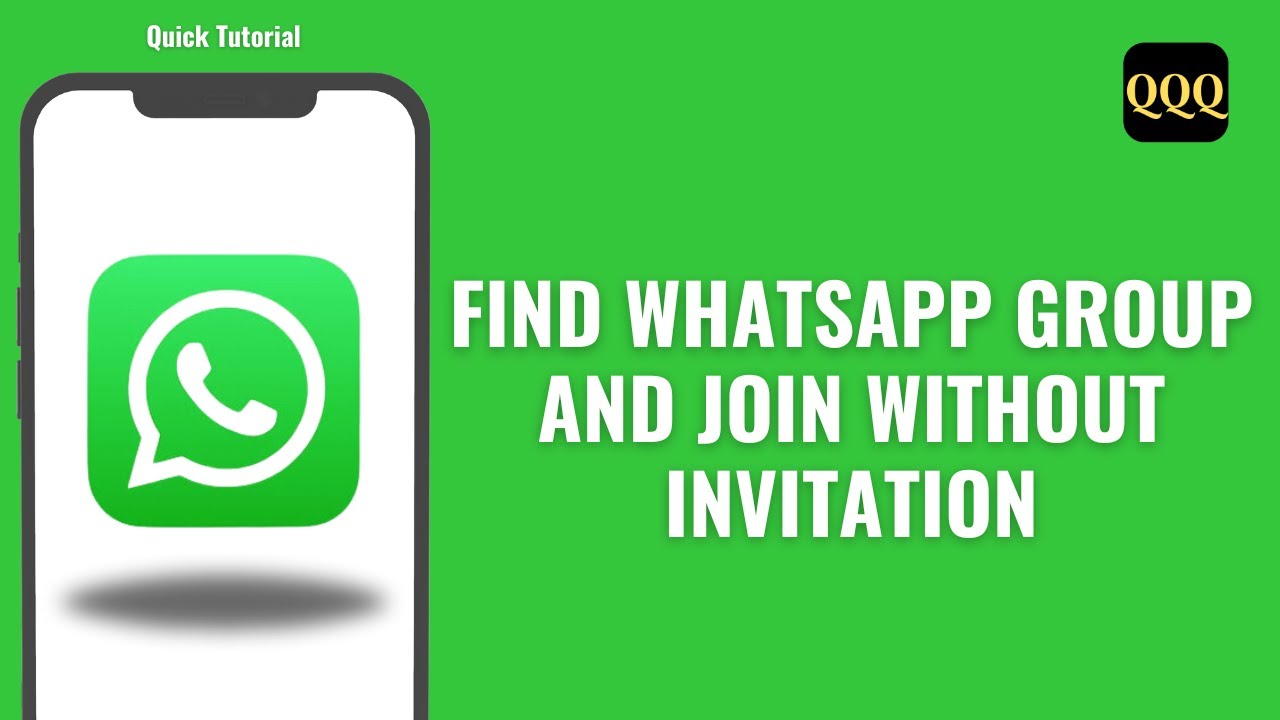 How To Find WhatsApp Group And Join Without Invitation