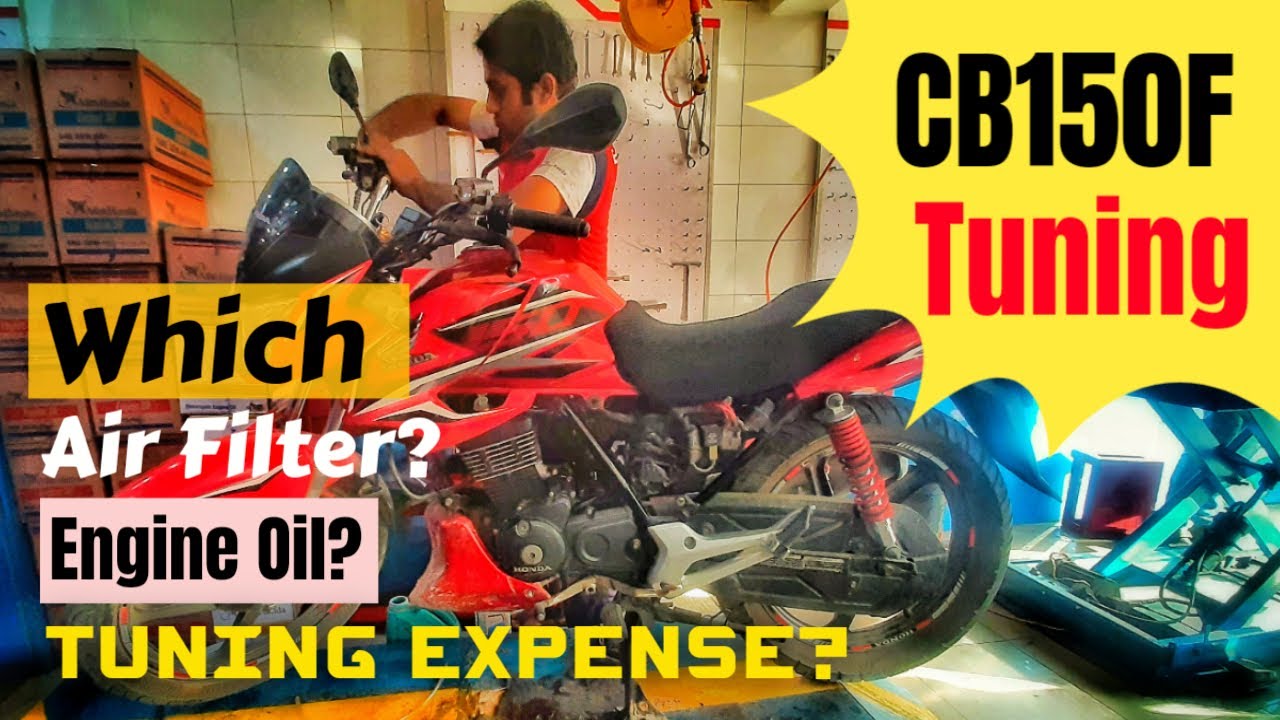 Best Tuning on Honda CB 150F | Airfilter and Engine Oil