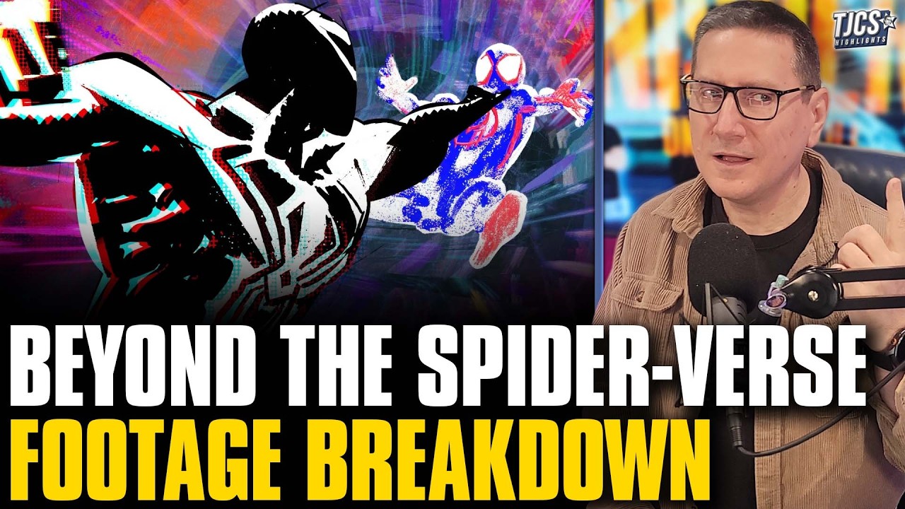 Spide-Man: Beyond the Spider-Verse Cinemacon Footage Breakdown