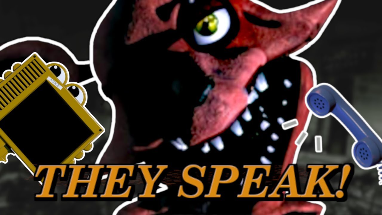 Эволюция озвучки в FNaF