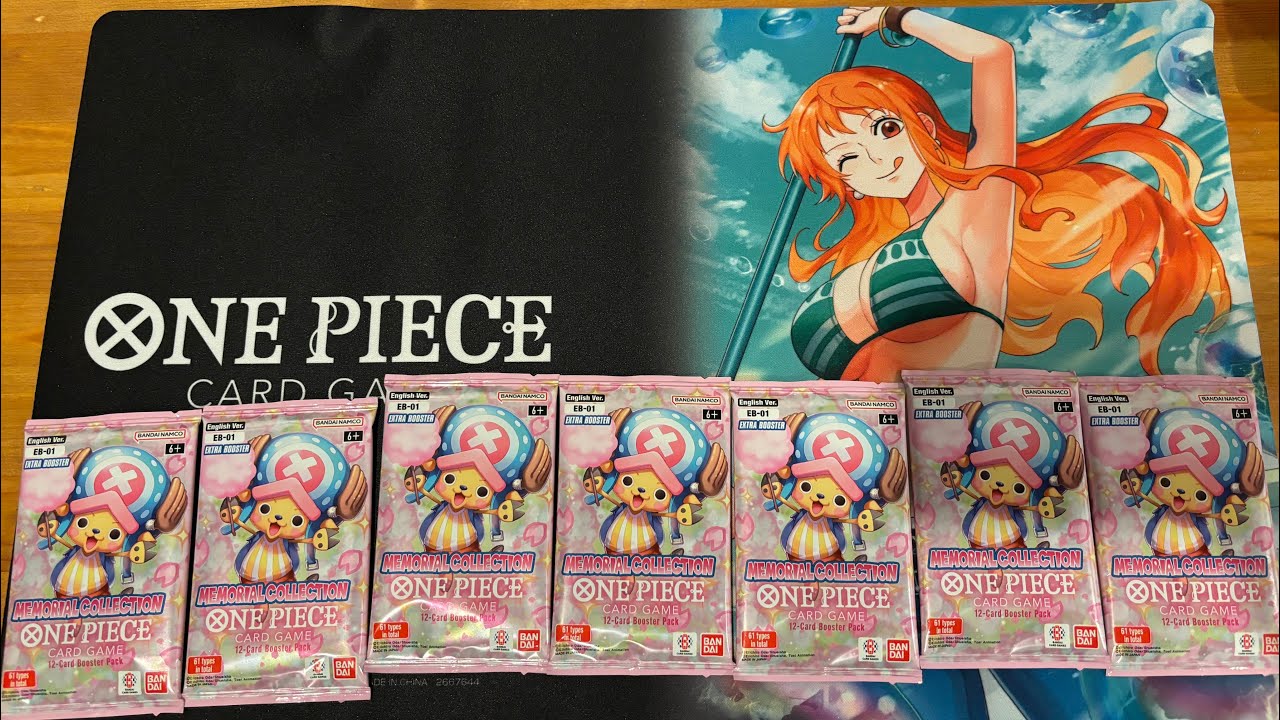 One Piece: Memorial Collection EB-01 Packs Rip!!