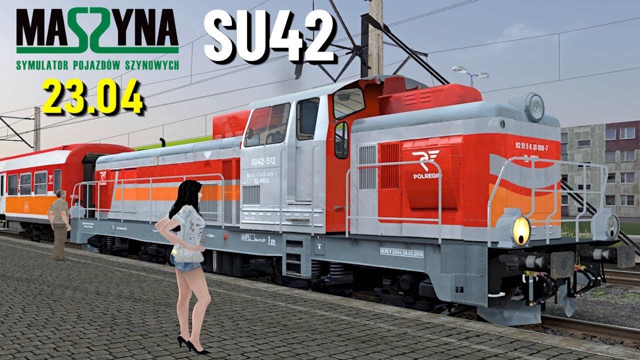 POCIĄG OSOBOWY REGIO | SU42 | MASZYNA 23.04 🚉 SCENARIUSZ - LINIA 53 WIECZÓR