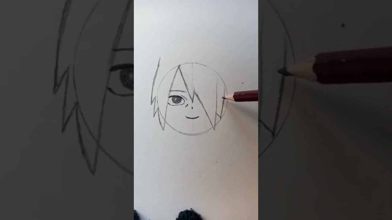 How to Draw Chibi Sasuke from Naruto | #anime #sasukeuchiha  #naruto