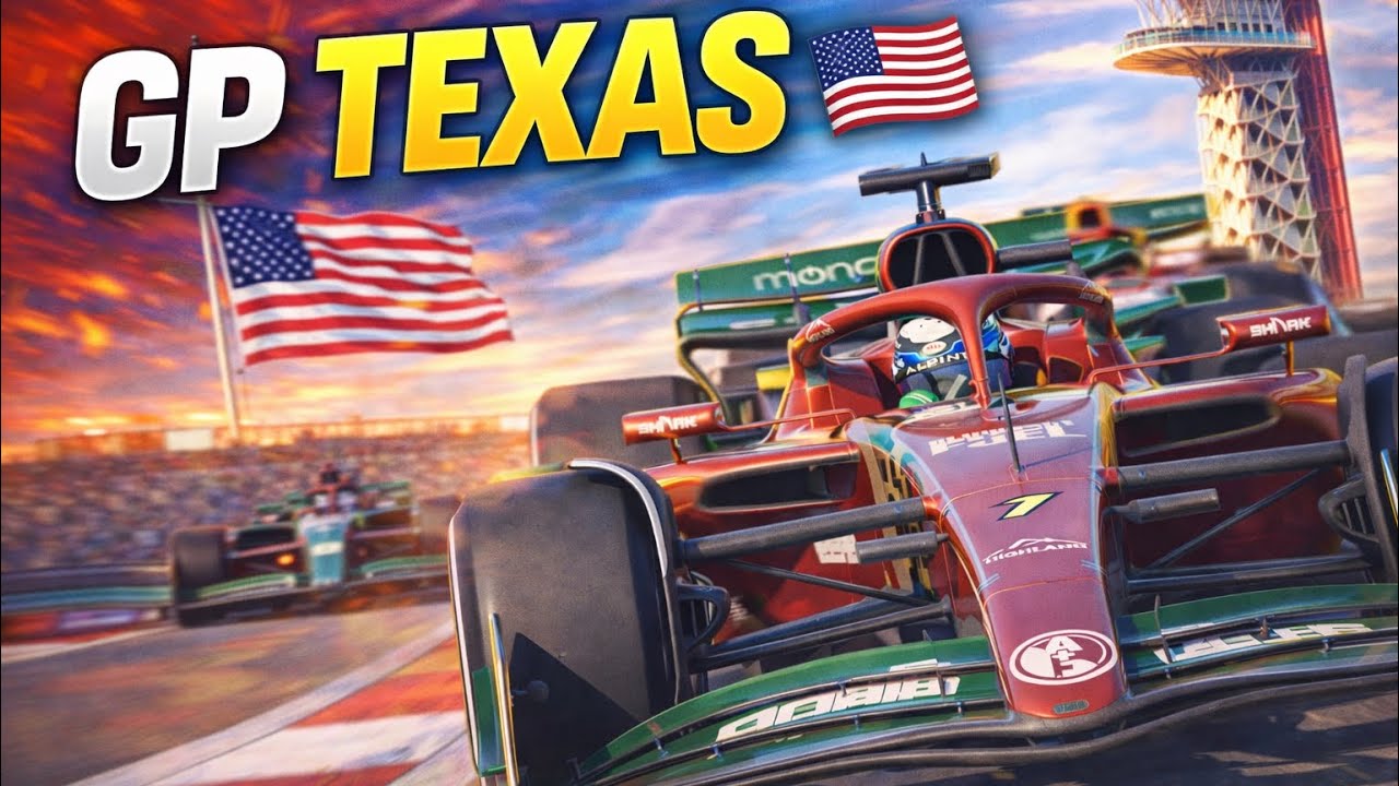 👉 F1 25 My Team 🇺🇸 Corrida Incrível no GP Texas!!