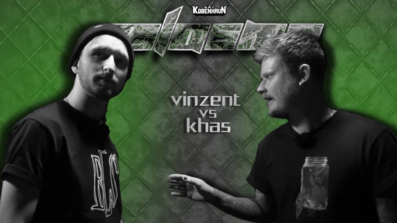Vinzent vs. Khas | RåtKøbenhavn Rap Battle