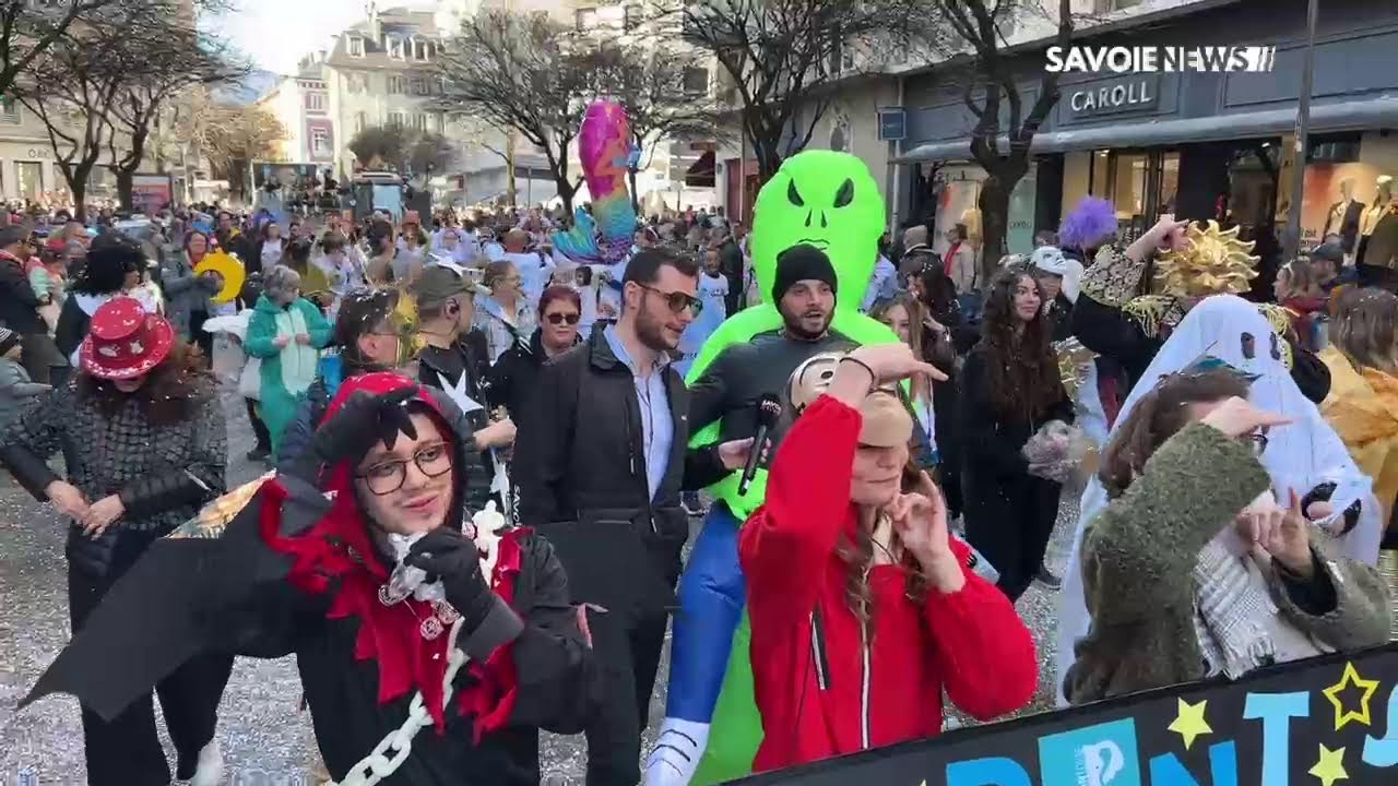 Dans l’ambiance du Carnaval de Chambéry !
