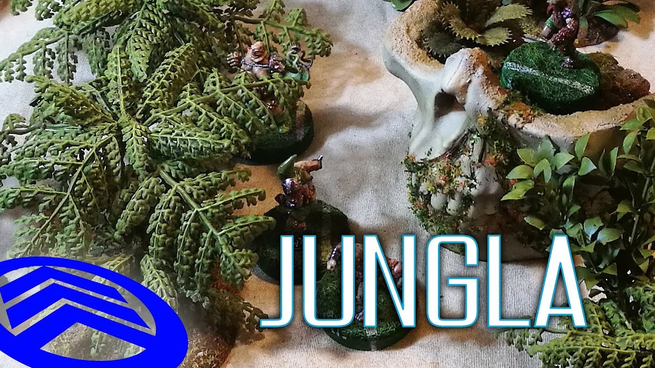 Jungla con Plantas de Acuario