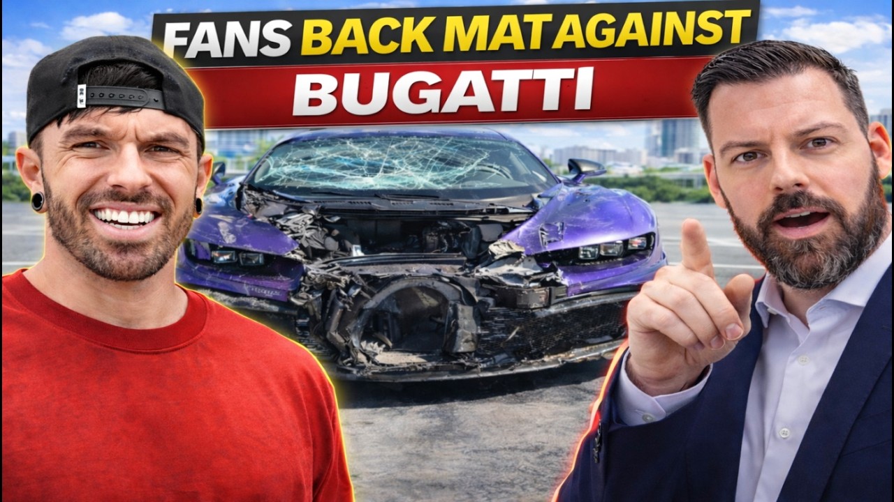 Фанаты поддержали Мэта Армстронга в его противостоянии правилам Bugatti.