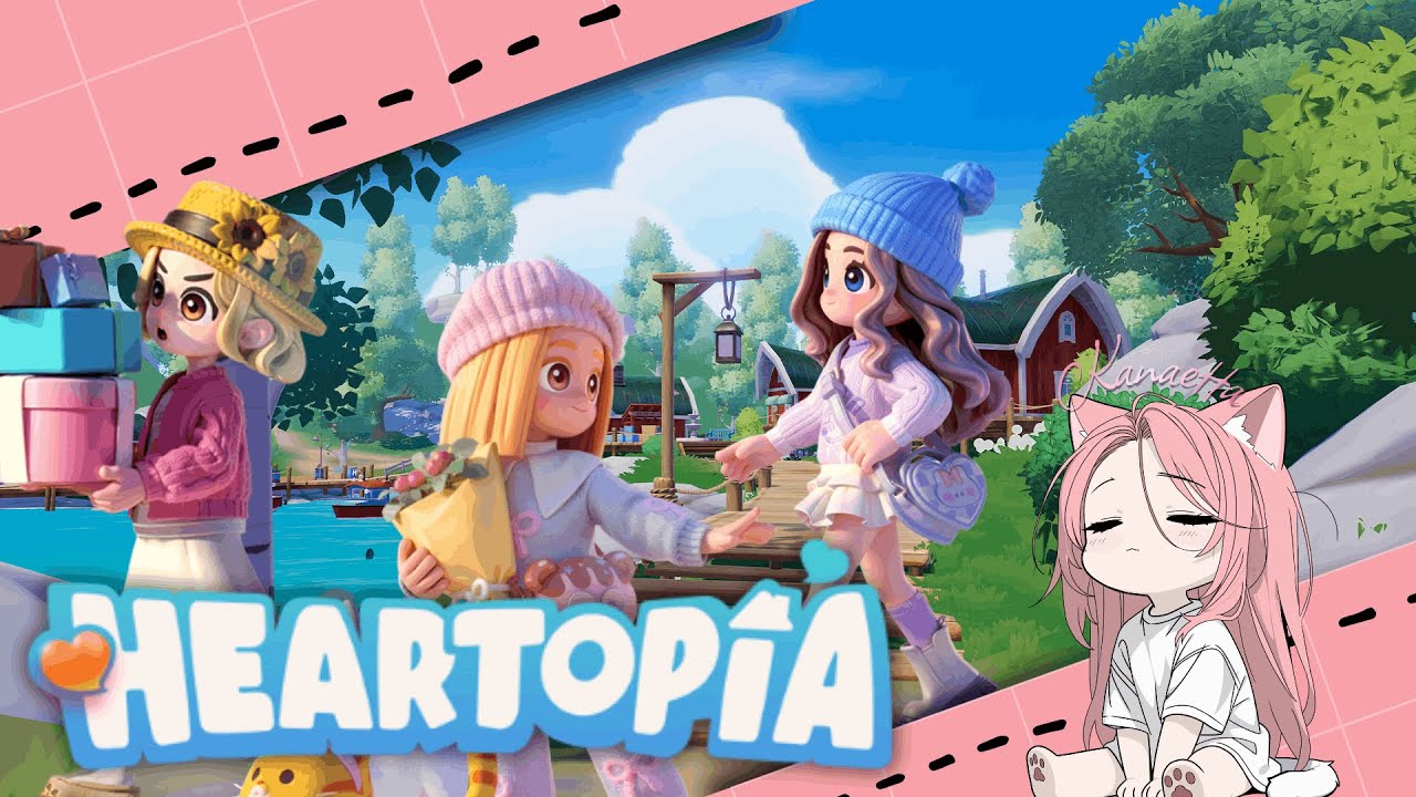 [HEARTOPIA] KUCING INI  MENJADI ARSITEK DADAKAN~  ₍^. .^₎⟆