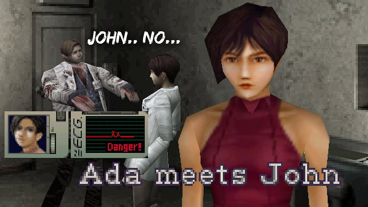 Resident Evil (1996): Ada's Mod — СЕКРЕТНАЯ МИССИЯ ПОД СКРЫТОМ АДА | Ада встречает Джона