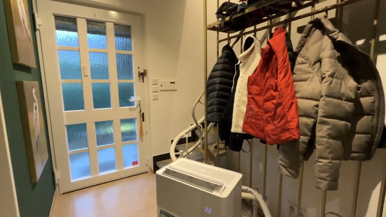 Midea PortaSplit. Heizen im Haus und Verbrauch (Innen- und Ausseneinheit im Haus). Geht das? Klar!
