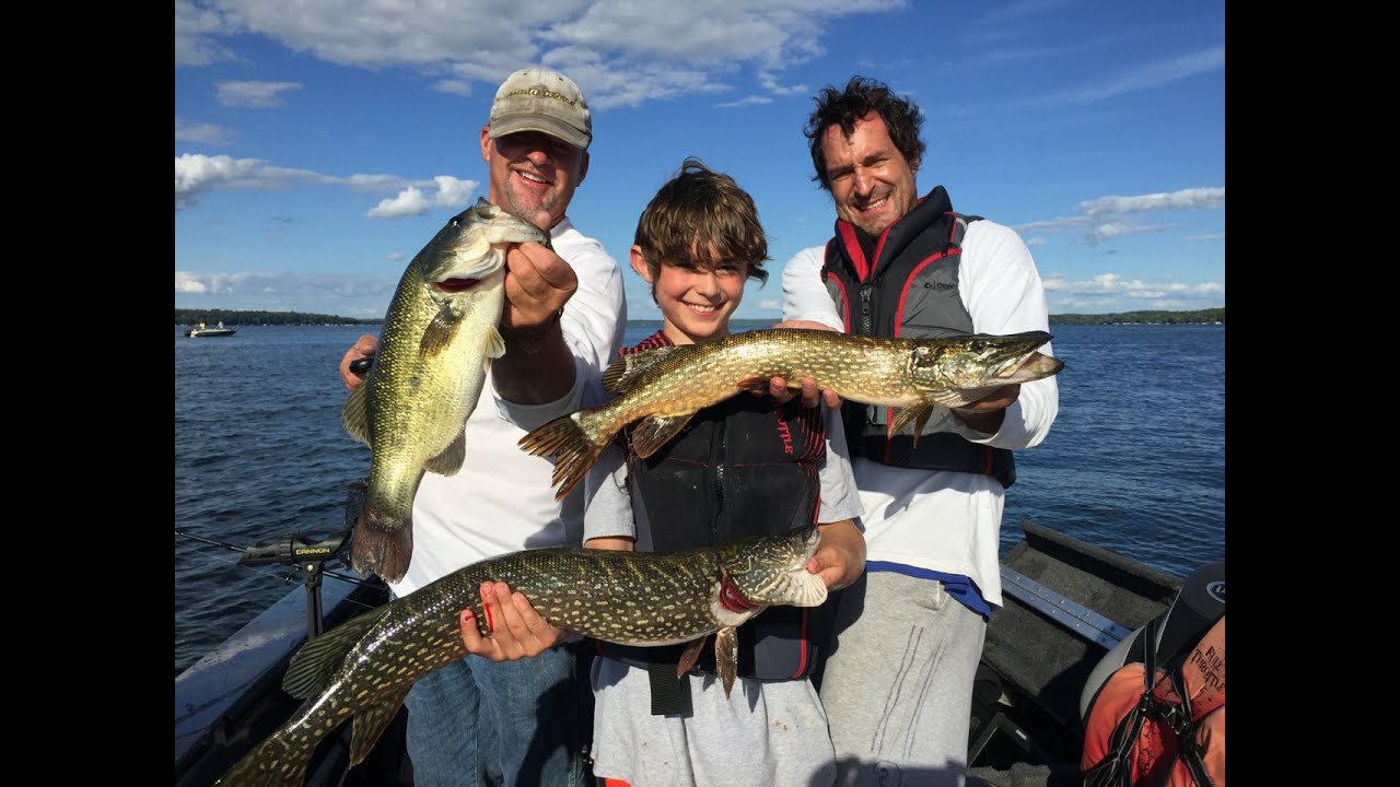 Larry Smith Outdoors   Summer Pike on Big Green Lake