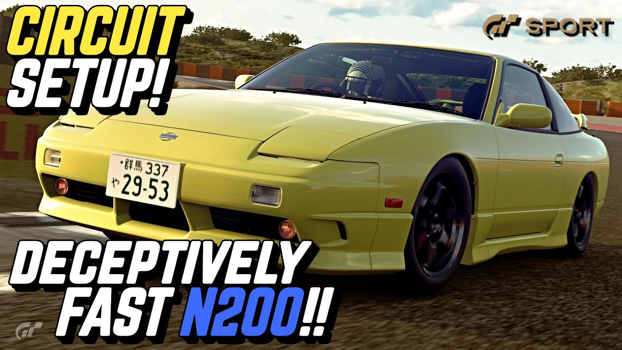 GT SPORT - [N200] Nissan 180SX CIRCUIT Setup!