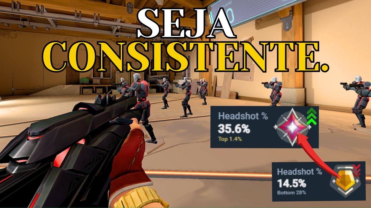 TREINO DE MIRA QUE ME FEZ SAIR DO OURO ATÉ O IMORTAL  (SEJA CONSISTENTE).