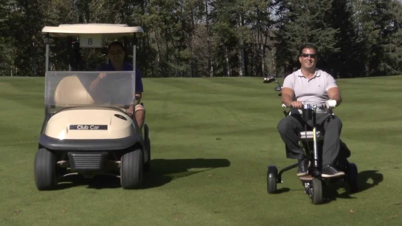 The GoCaddy - INVESTMENT OPPORTUNITY - portable single rider golf cart scooter and NEV