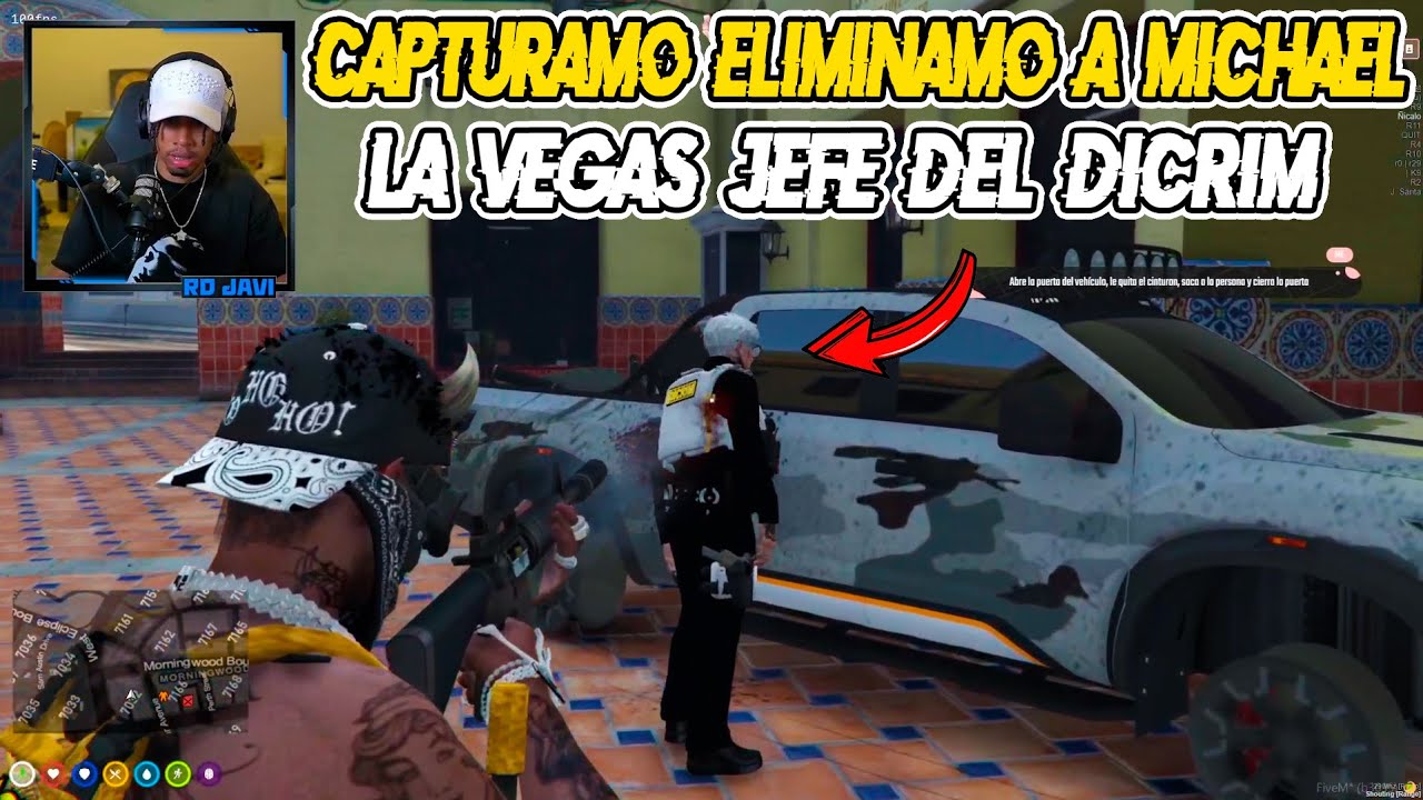 RDJavi: Capturamo Eliminamo a Michael La Vegas Jefe del DICRIM