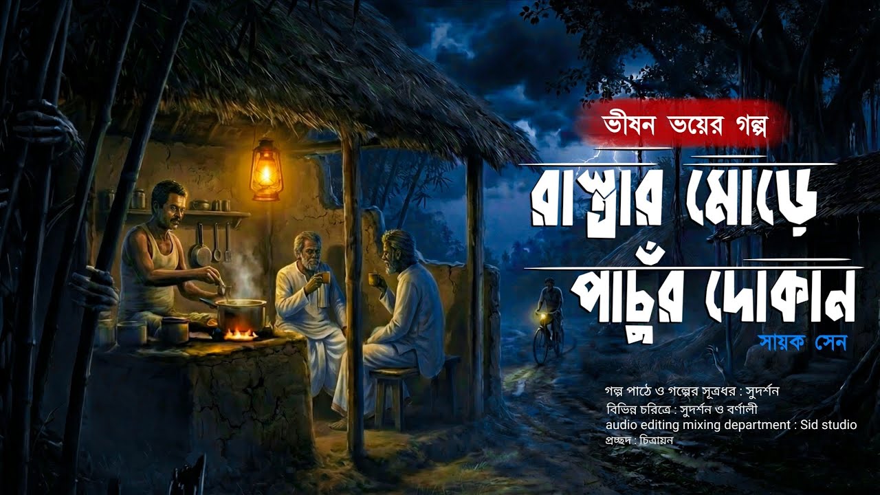 রাস্তার মোড়ে পাঁচুর দোকান [ এক প্রচন্ড ভয়ের কারণ যখন একটি ছোট্ট বস্তু ] সায়ক সেন #pisachporbo 