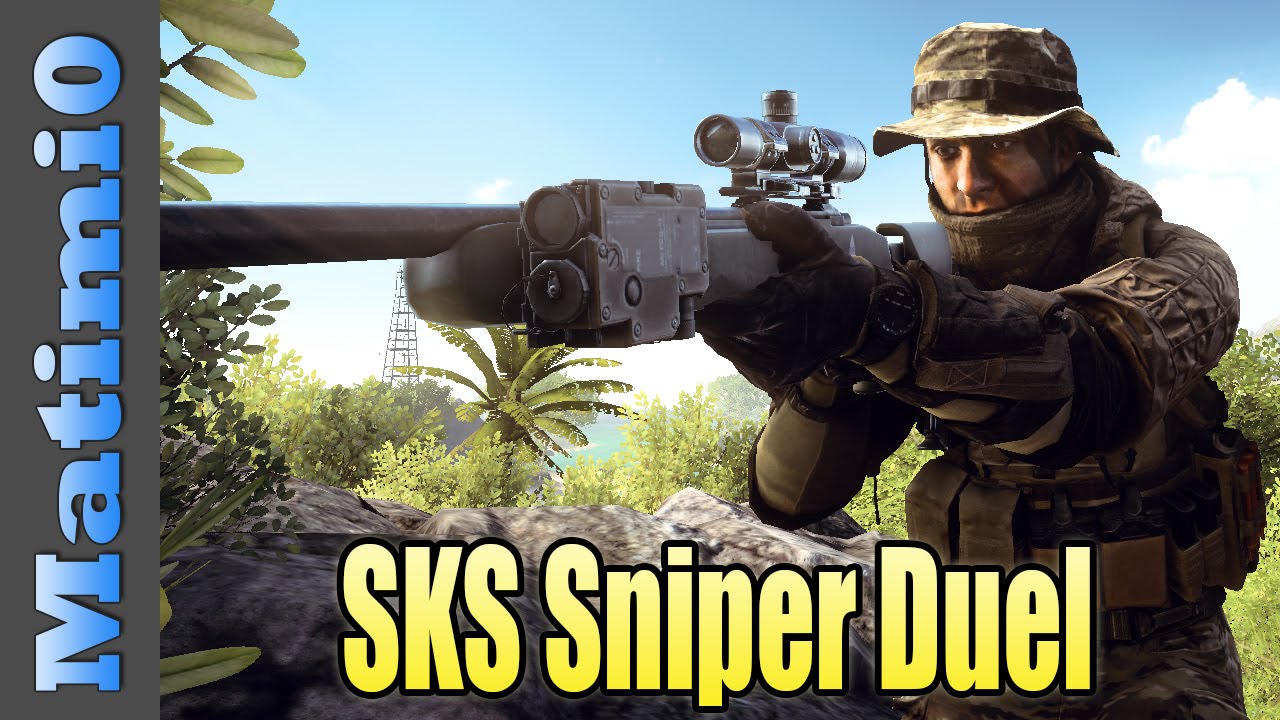 SKS Sniper Duel - Preparing for Prison - Battlefield 4