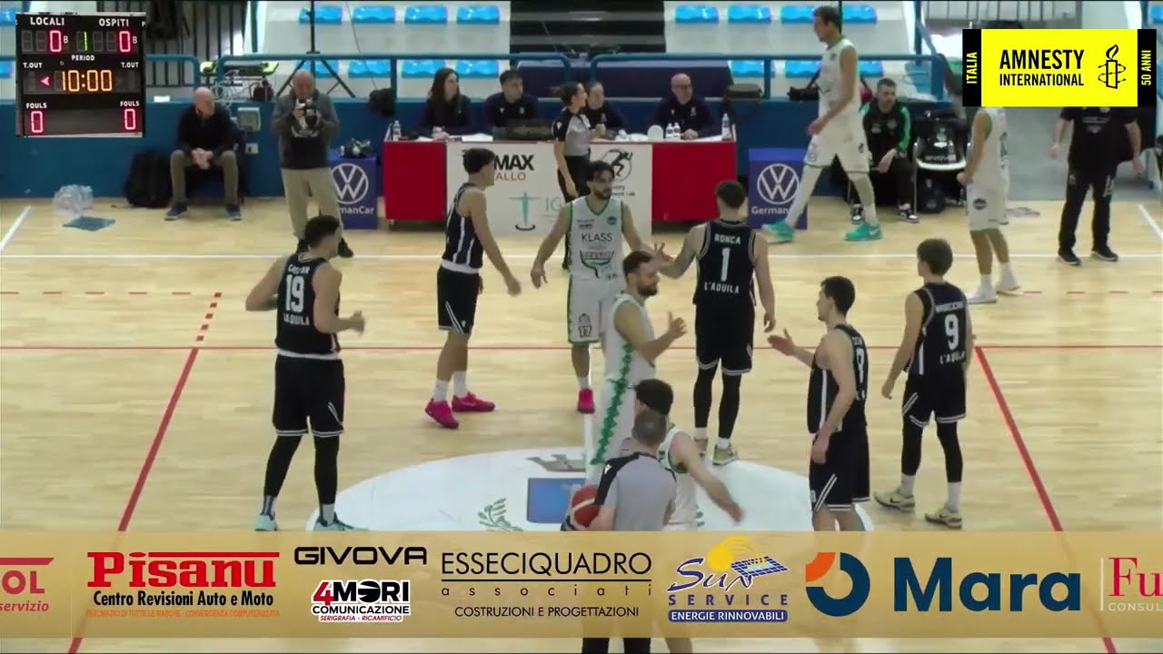 Klass Sennori - Nuovo Basket Aquilano (Versione Integrale) 2° giornata ritorno