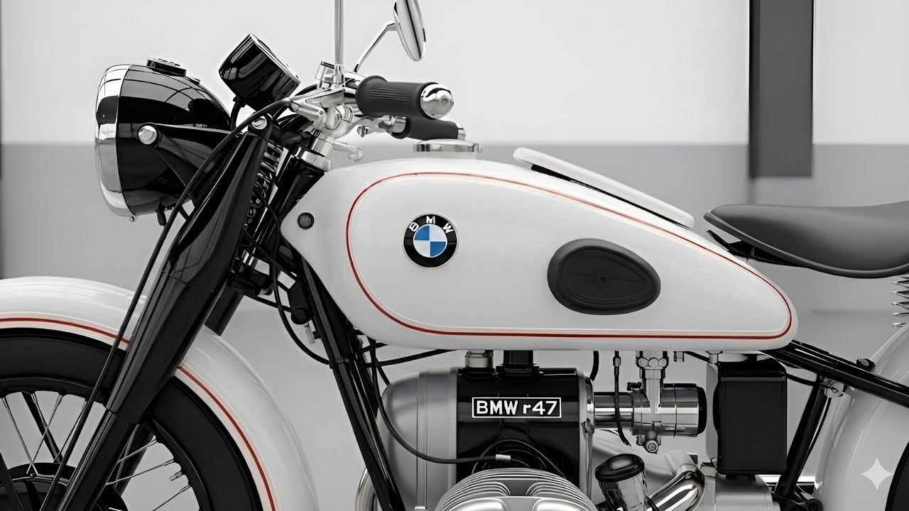 Забытая икона BMW возвращается! BMW R47 2026 года возрождает легенду довоенной эпохи!