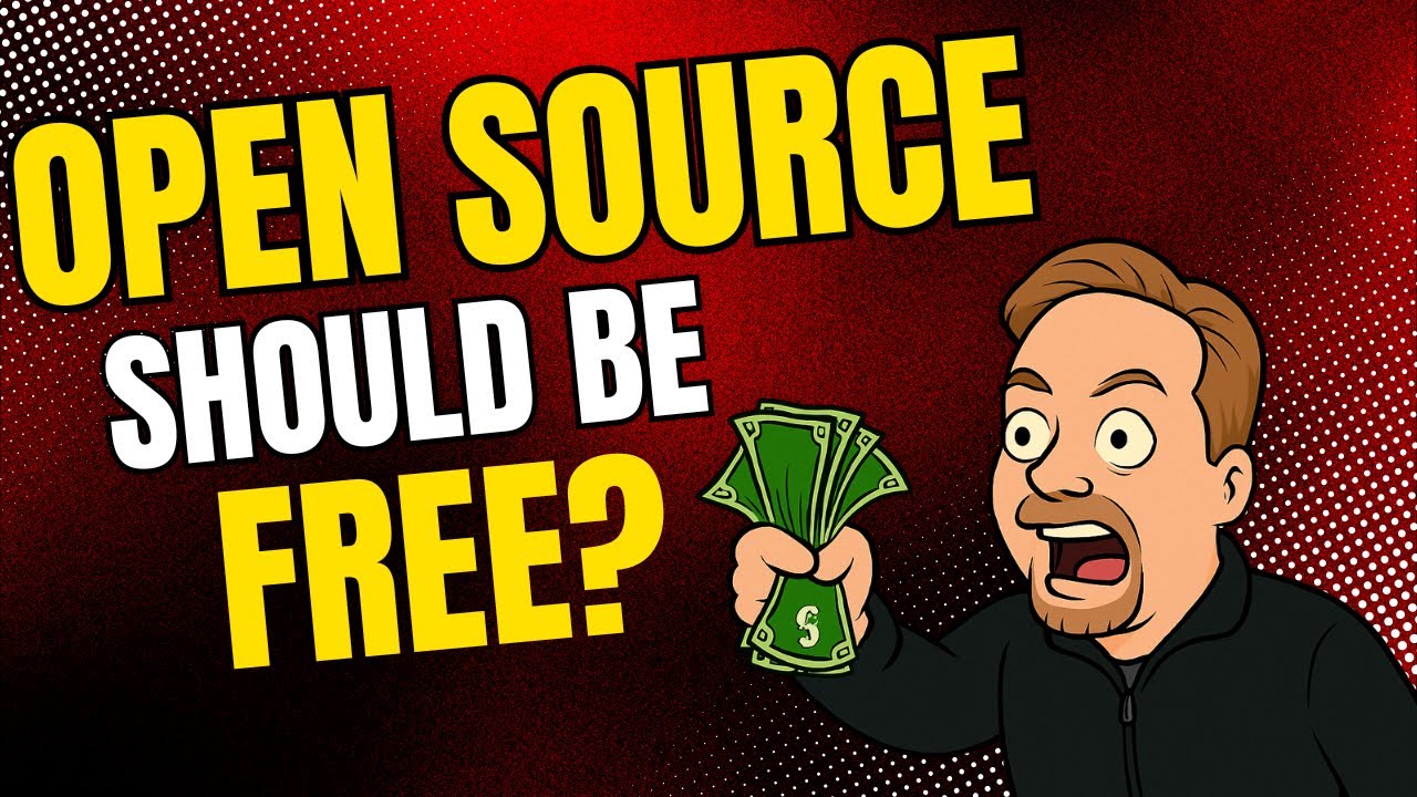 Open Source is not free. It just looks that way.