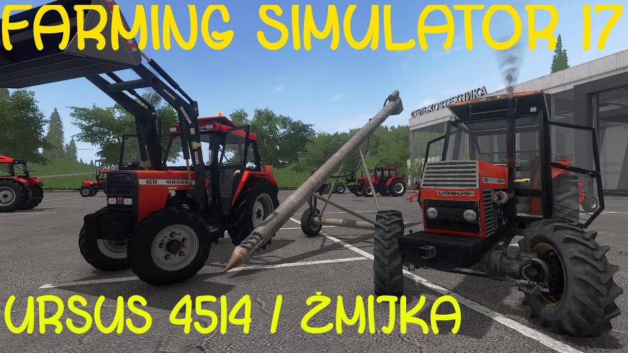🚜ŻMIJKA DO ZBOŻA / URSUS 1604 / URSUS 4512 / Farming Simulator 17 Mody