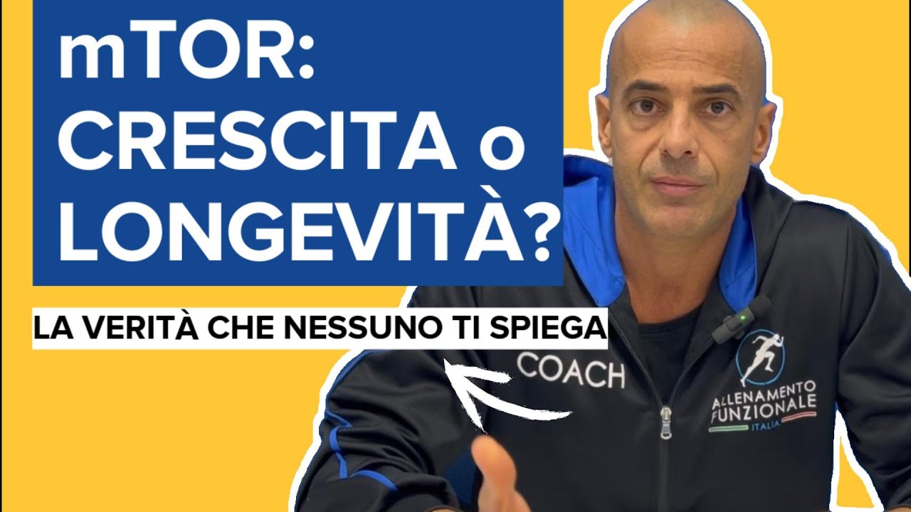mTOR: Crescita o Longevità? La verità che nessuno ti spiega.