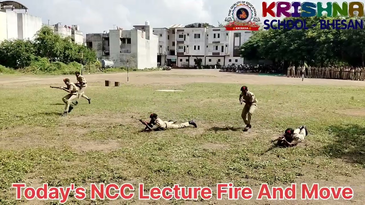 🇮🇳 Today's NCC Lecture Fire And Move.. 🧨🪖🔫 #ncc_army #ncctraining