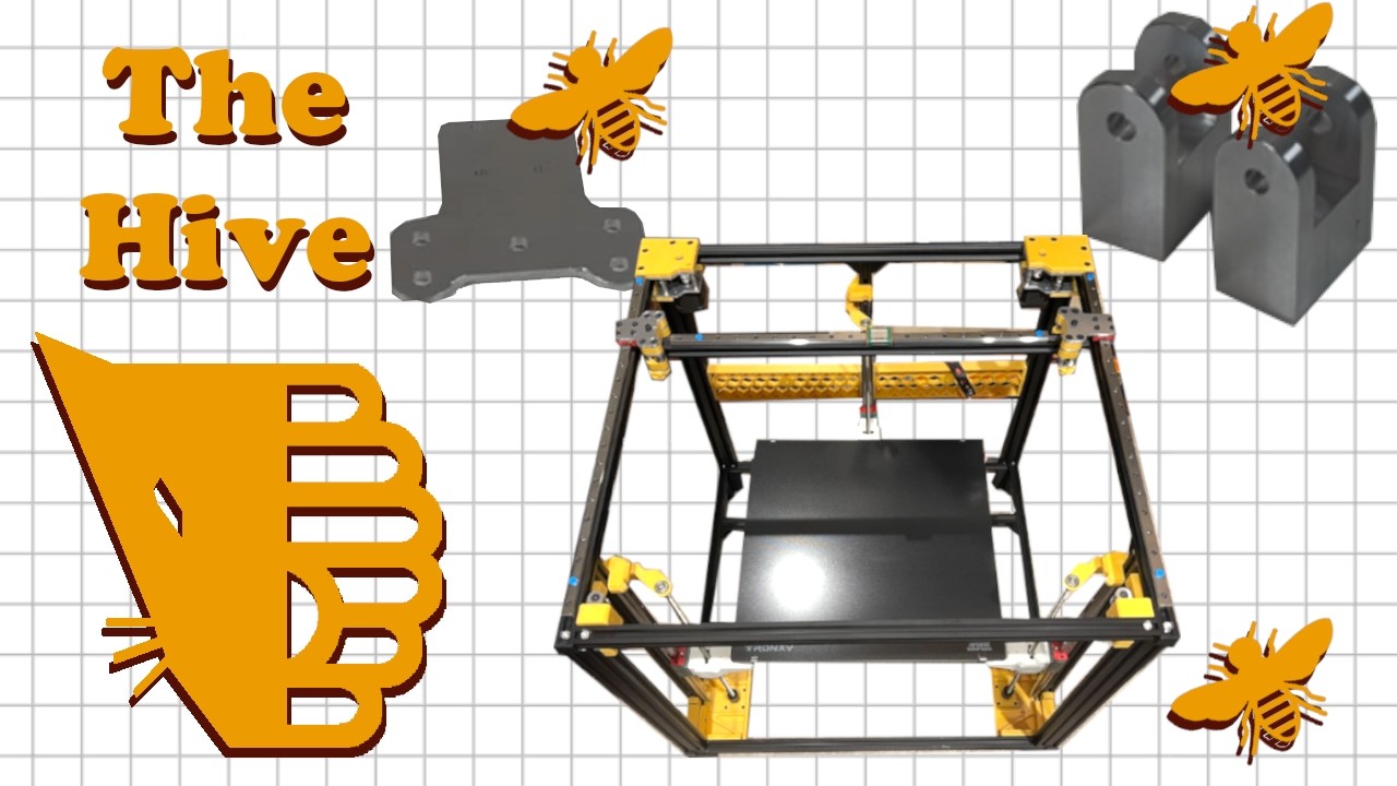 Hive 3D Printer: Building the Core XY X-Axis (Part 4 – Biggest Challenge)