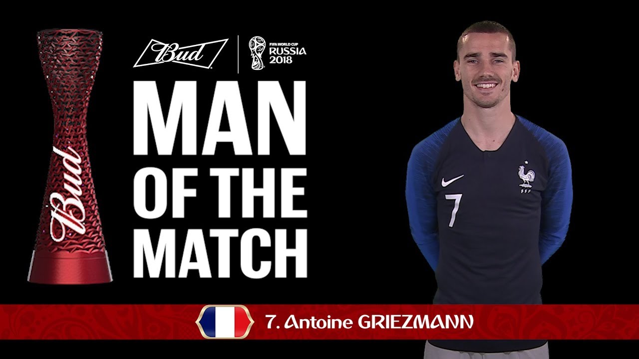 Antoine Griezmann - Man of the Match – 2018 FIFA World Cup™ FINAL