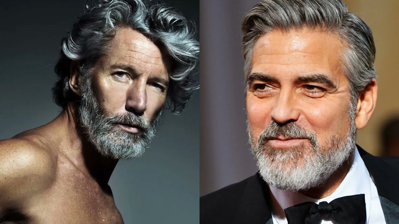 Mejores Looks para Hombres con Canas Tendencia 🧔