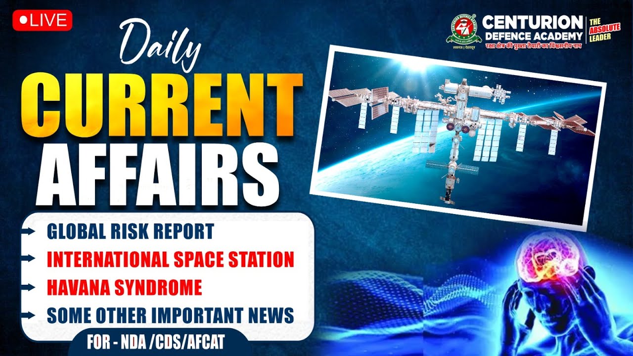 19th JANUARY 2026 Current Affairs | Daily Current Affairs Important Question for NDA/CDS/AFCAT
