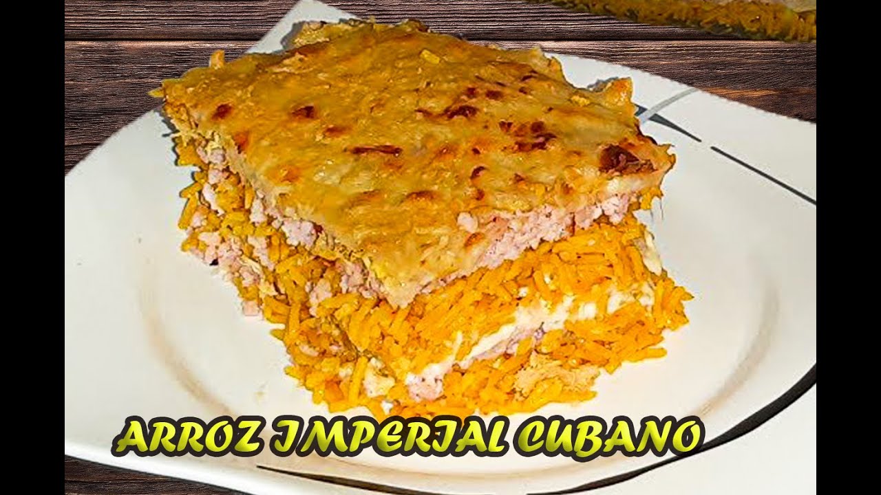 Arroz imperial receta Cubana la mejor